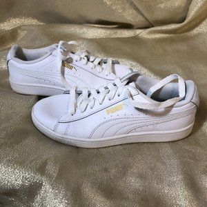 Puma | Shoes | Puma Soft Foam Optimal Comfort White Sneakers | Poshmark